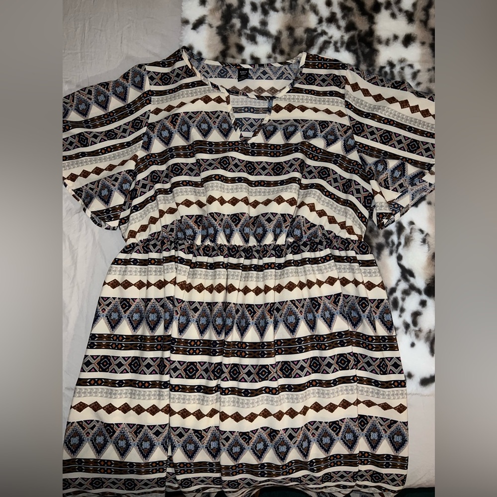 Aztec Style Dress